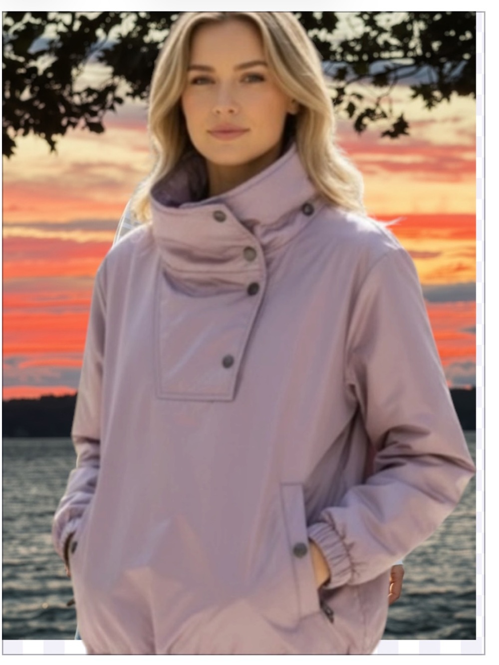 Vintage Bogner pullover ski anorak jacket size 14